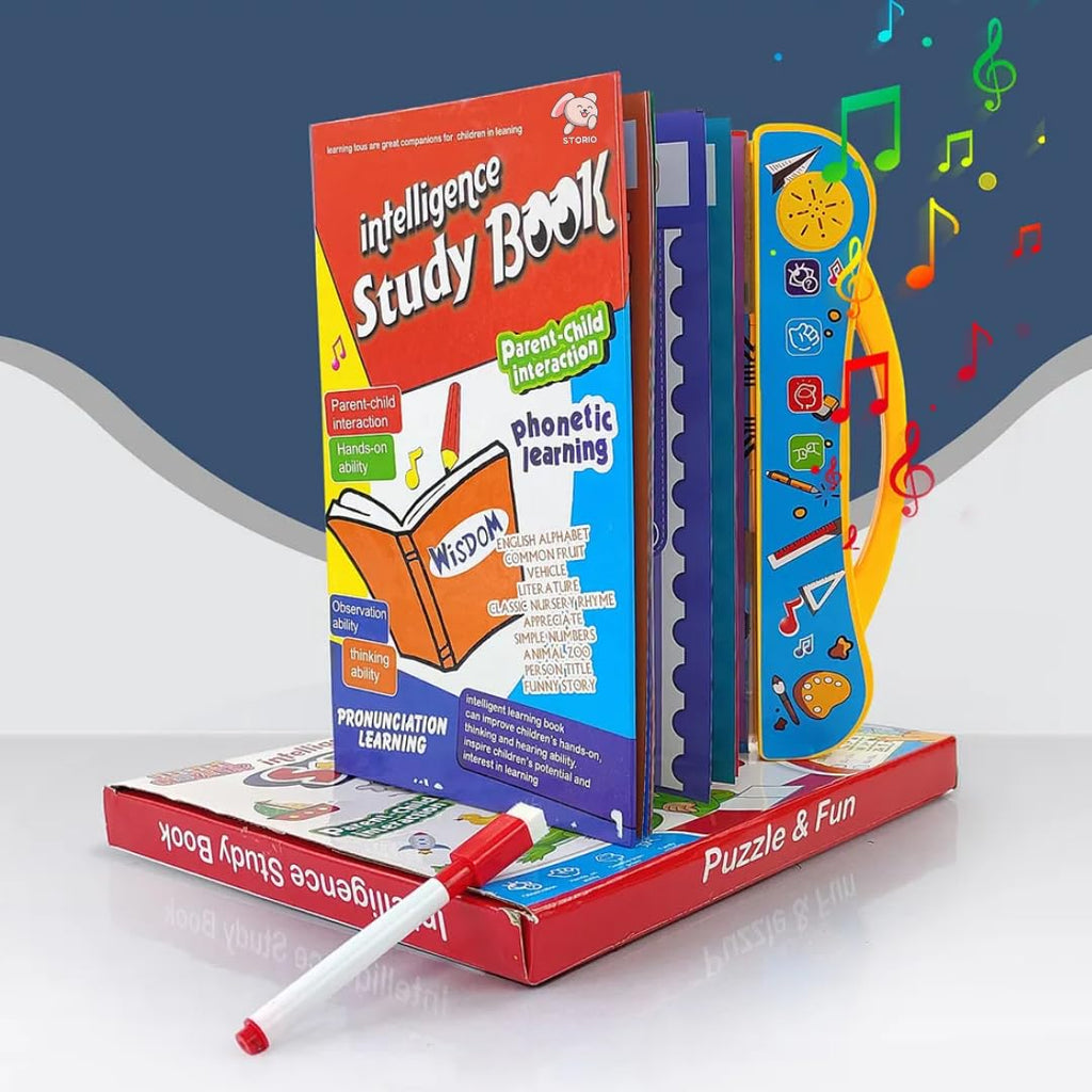 Intelligence Sound Learning Book for Kids – Screen-Free Educational Activity Book