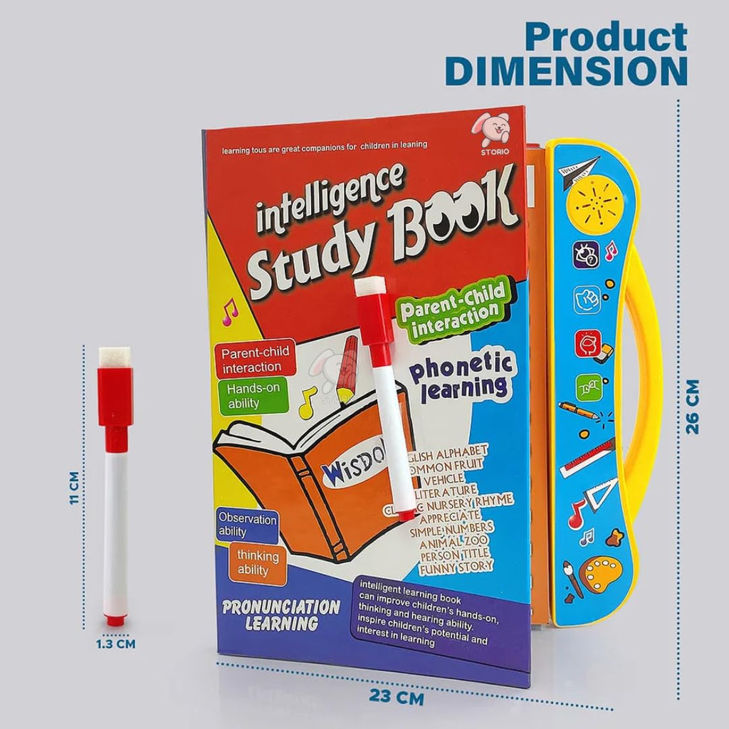 Intelligence Sound Learning Book for Kids – Screen-Free Educational Activity Book